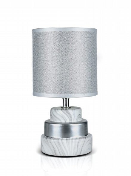 В-HS8480 silver+white shade, размер: 130*130*240мм [01103928]