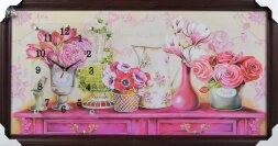 50*100 - Часы-картины настенные в багете Успех, ра [01069817]