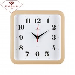 7667-344 Бежев. (в кор.10шт.) - Часы настенные ква [01083540]