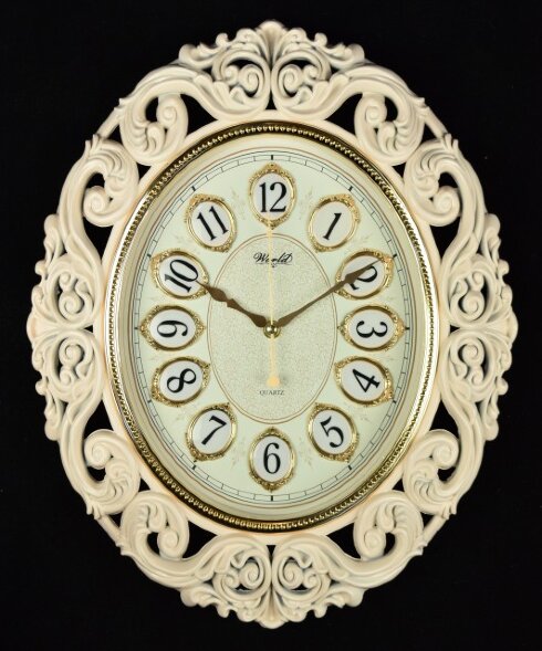 7365WS A (в кор.8шт.) - Часы настенные WORLD, меха [01086562]