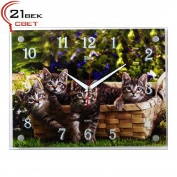 3040-118 (в кор.10шт.) - Часы настенные квадрат.&amp;quot;К [01079519]