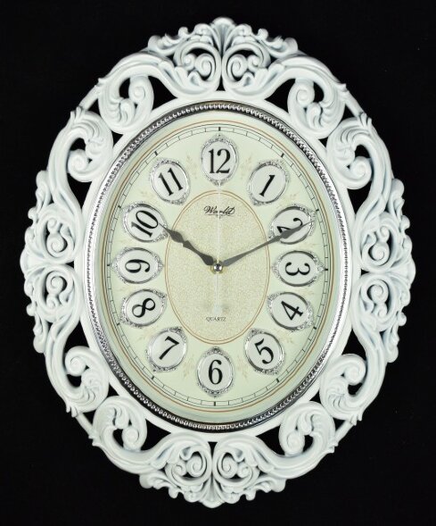 7365WS B (в кор.8шт.) - Часы настенные WORLD, меха [01086560]