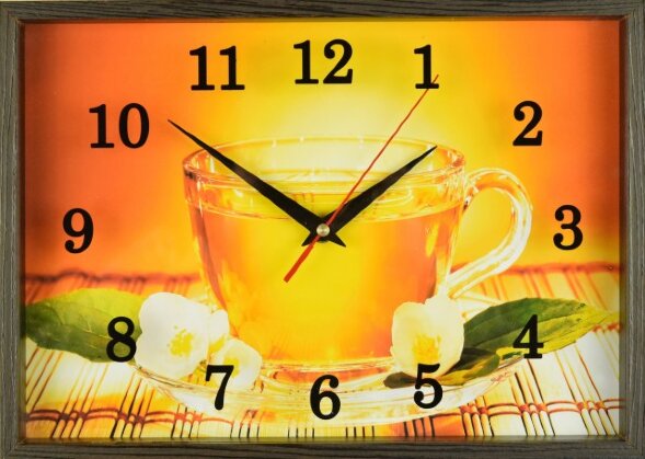 25х35 625 - Часы настенные Успех в деревянной рамк [01086839]