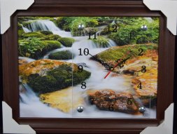 30х40 169 - Часы-картины настенные в багете Успех, [01076682]