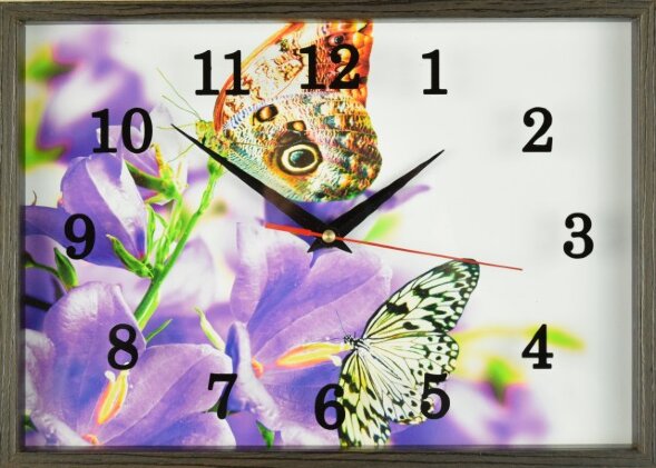 25х35 750 - Часы настенные Успех в деревянной рамк [01086851]