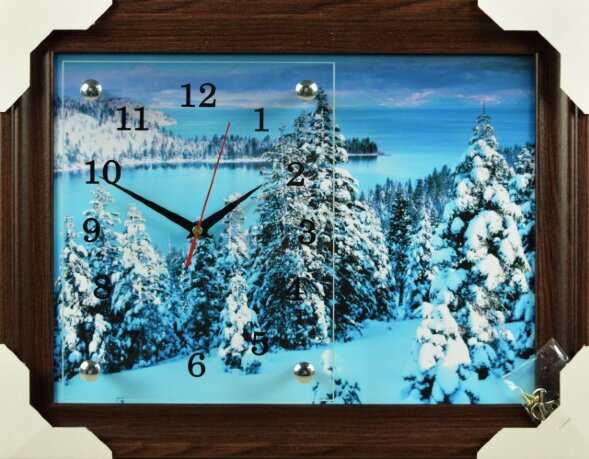 30х40 416 - Часы-картины настенные в багете Успех, [01084655]