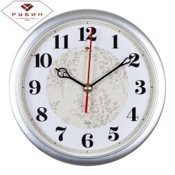 2222-339 Серебр. (в кор.5шт.) - Часы настенные &amp;quot;Ве [01087283]