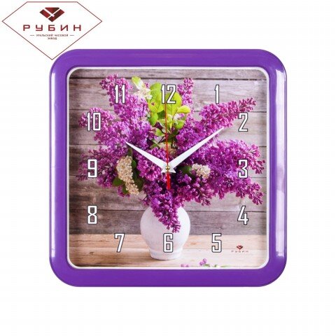 7667-72 (в уп.10шт.) - Часы настенные квадрат., ко [01083516]