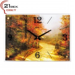 4056-113 (в кор.5шт.) - Часы настенные&amp;quot;Осенняя дор [01082904]