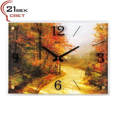 4056-113 (в кор.5шт.) - Часы настенные&amp;quot;Осенняя дор [01082904]