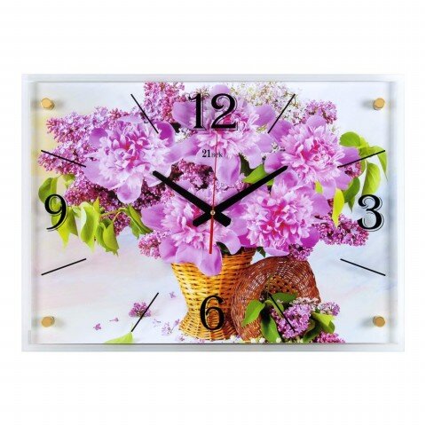 4056-1137 (в кор.5шт.) - Часы настенные&amp;quot;Букет&amp;quot;21 В [01072678]