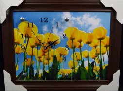 30х40 438 - Часы-картины настенные в багете Успех, [01076672]