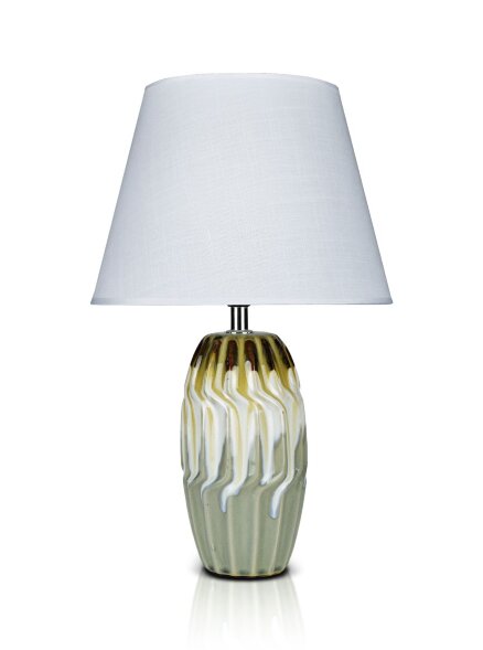 К-F652-8.5&amp;quot; Grey+White shade H42см (24) светильник [01104466]