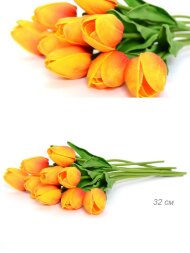 650746 (в уп.10/200шт.) - Цветок искусственный Тюл [01099863]