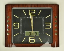 М7525K ZL чёрн. (в уп.10шт.) - Часы настенные, ЖК- [01081193]