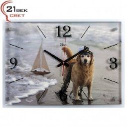 4056-117 (в кор.5шт.) - Часы настенные&amp;quot;Лабрадор-ка [01081341]