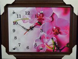 30х40 440 - Часы-картины настенные в багете Успех, [01076663]