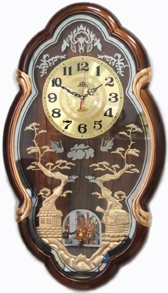 015 G2 MIRRON (в уп.1шт.) - Часы настенные, размер [01085903]