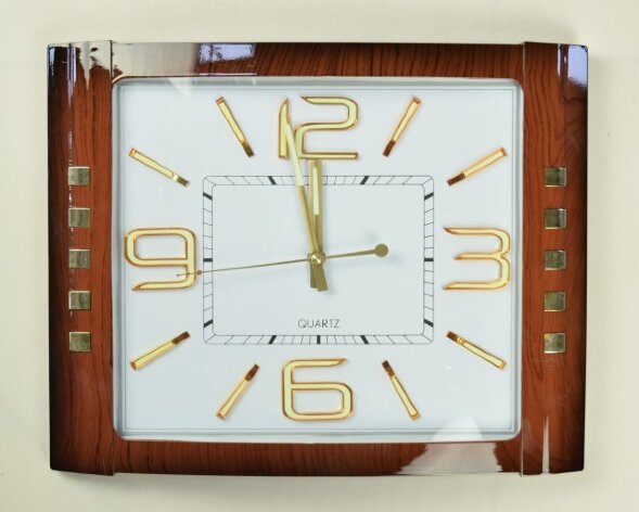 М7525K ZW бел. (в уп.10шт.) - Часы настенные, разм [01081192]