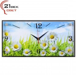 1939-1176 (в кор.10шт.) - Часы настенные &amp;quot;Ромашков [01081878]