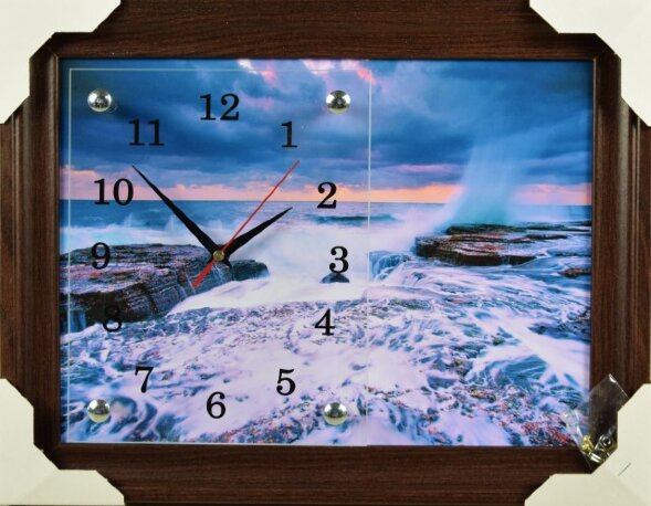 30х40 449 - Часы-картины настенные в багете Успех, [01084661]