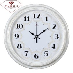 3527-138 (в кор.10шт.) - Часы настенные круг., рам [01084621]