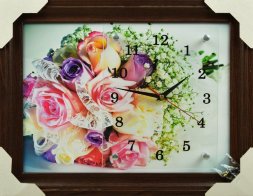 30х40 469 - Часы-картины настенные в багете Успех, [01087247]