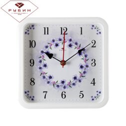 2223-106 (в кор.5шт.) - Часы настенные квадратные, [01085252]