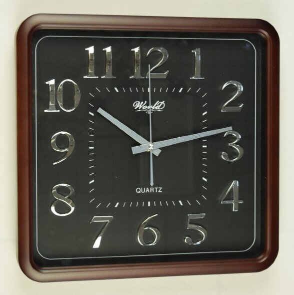 7685k B (в кор.8шт.) - Часы настенные WORLD, накла [01086434]