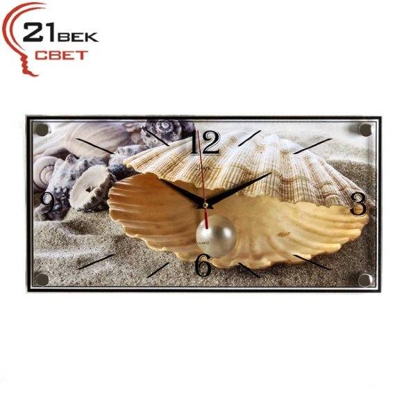1939-123 (в кор.10шт.) - Часы настенные &amp;quot;Ракушка с [01084594]