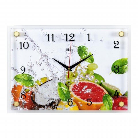 2535-1002 (в кор.10шт.) - Часы настенные&amp;quot;Цитрусы в [01072093]