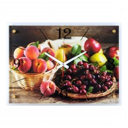 4056-1190 (в кор.5шт.) - Часы настенные&amp;quot;Фрукты&amp;quot;21 [01073555]