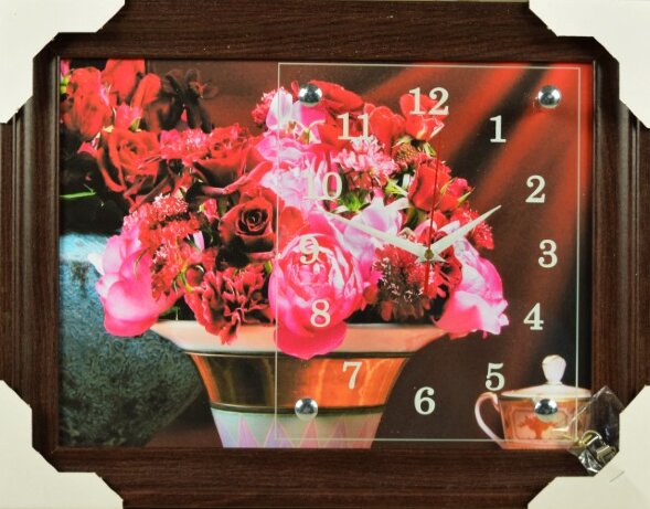 30х40 491 - Часы-картины настенные в багете Успех, [01084660]