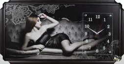 50х100 F-450 - Часы-картины настенные в багете Усп [01083306]