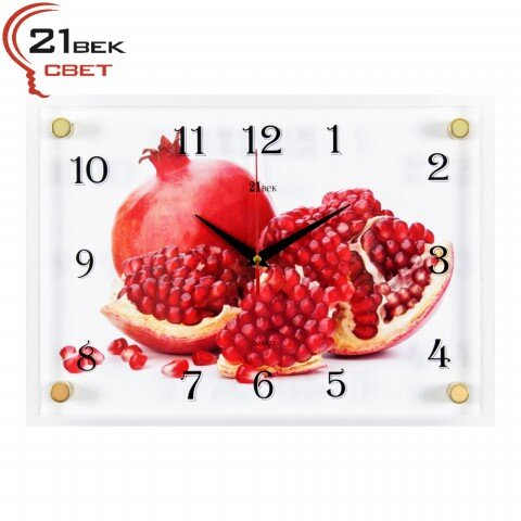 2535-1048 (в кор.10шт.) - Часы настенные&amp;quot;Сочный гр [01081895]