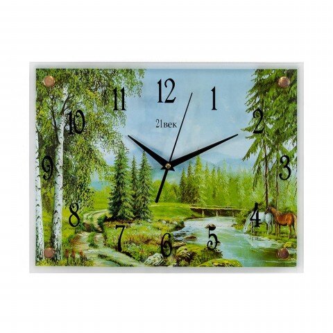3040-496 (в кор.8шт.) - Часы настенные квадрат.&amp;quot;Во [01074585]