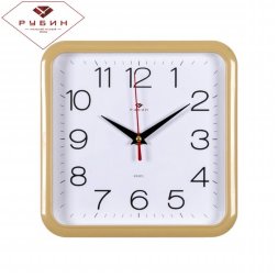 2223-319 Бежев. (в кор.5шт.) - Часы настенные квад [01079563]