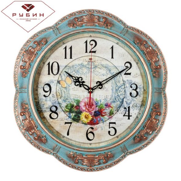 3533-001 (в кор.10шт.) - Часы настенные круг &amp;quot;Баро [01085876]