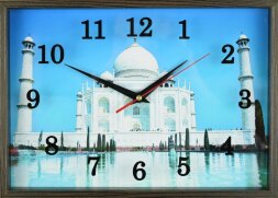 25х35 H340 - Часы настенные Успех в деревянной рам [01086844]