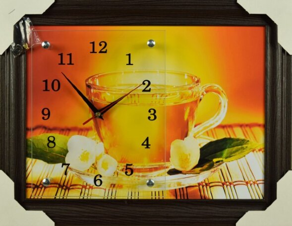 30х40 615 - Часы-картины настенные в багете Успех, [01086027]