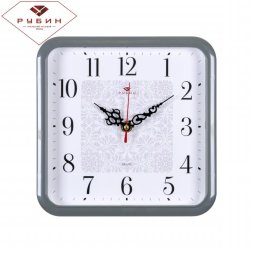 2223-320 Серые (в кор.5шт.) - Часы настенные квадр [01079564]