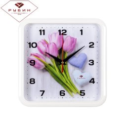 2223-329 (в кор.5шт.) - Часы настенные квадратные, [01084612]