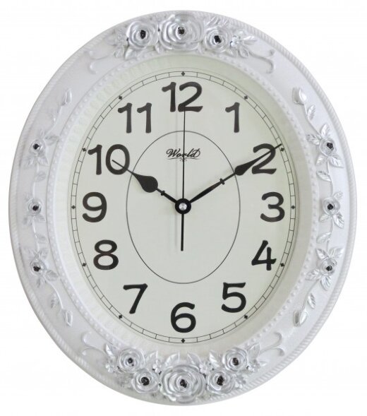 7750K W (в уп.10шт.) - Часы настенные WORLD, кварц [01085171]