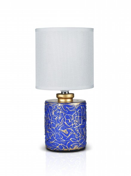 В-HS8513 d.blue+white shade, размер: 130*130*275мм [01104593]