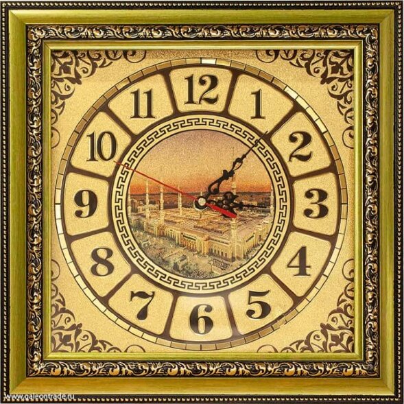 634627 (в уп.5шт.) - Часы-картина Мусульманские /С [01085438]