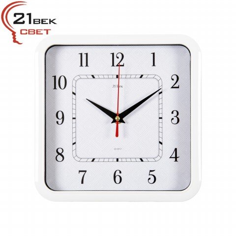 2223-336W Белые (в кор.5шт.) - Часы настенные квад [01076527]