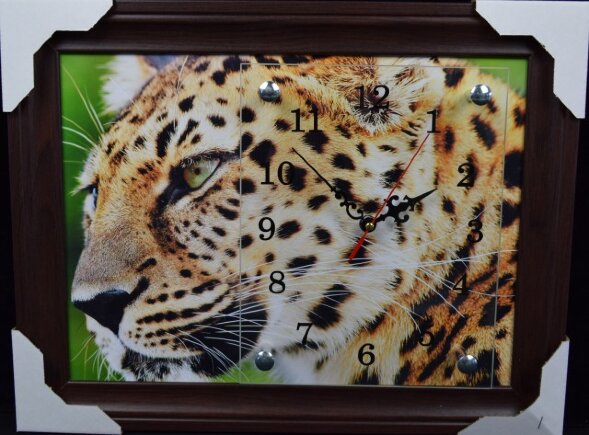 30х40 654 - Часы-картины настенные в багете Успех, [01076662]