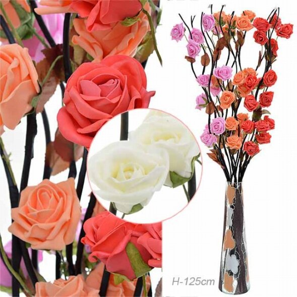 651567 (в уп.100шт.) - Сухоцвет набор 5шт, H=125см [01099281]