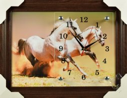 30х40 676 - Часы-картины настенные в багете Успех, [01084662]