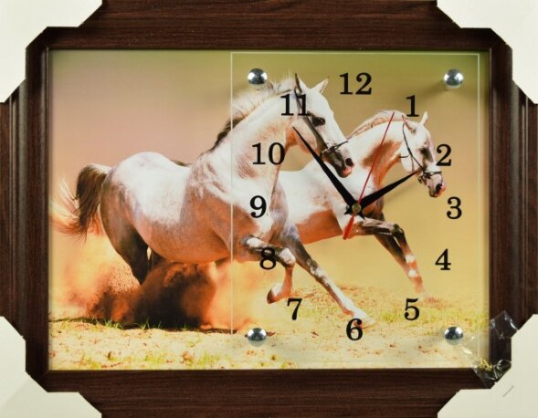 30х40 676 - Часы-картины настенные в багете Успех, [01084662]